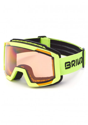 Dětské lyžařské brýle Briko LAVA FIS P1 - YELLOW FLUO-P1